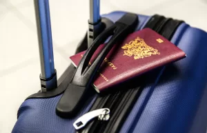travel-package, passport, business trip