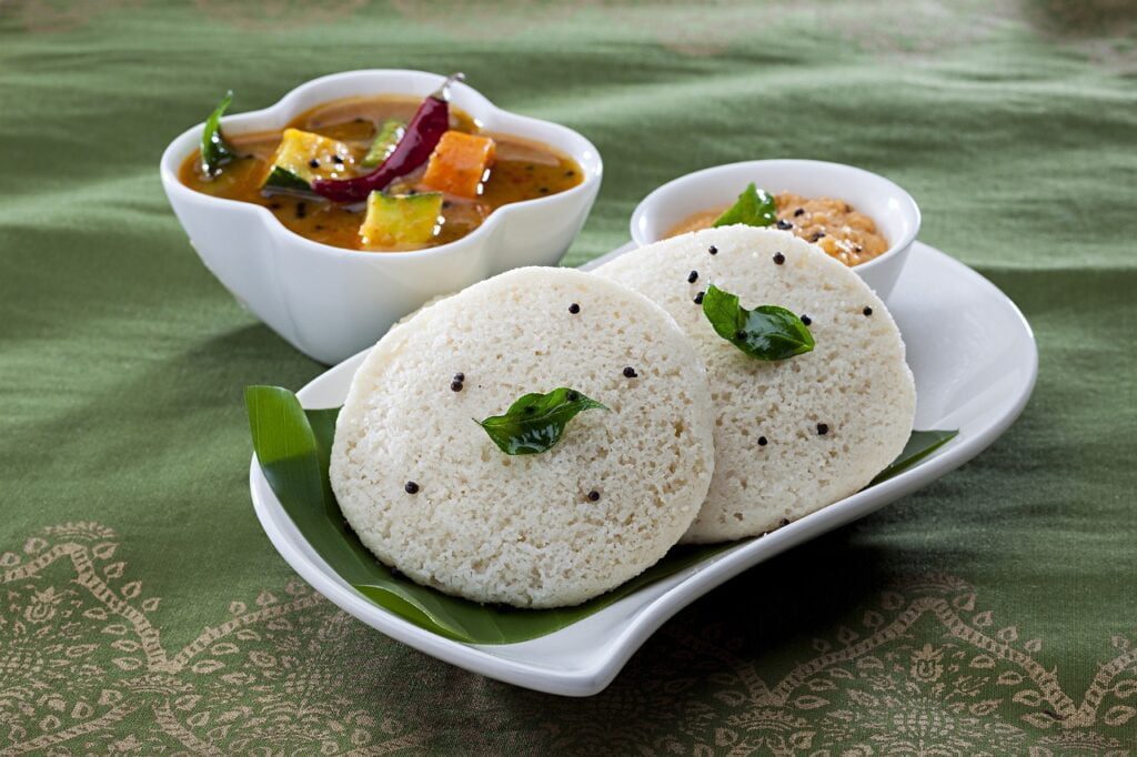 breakfast idli vada