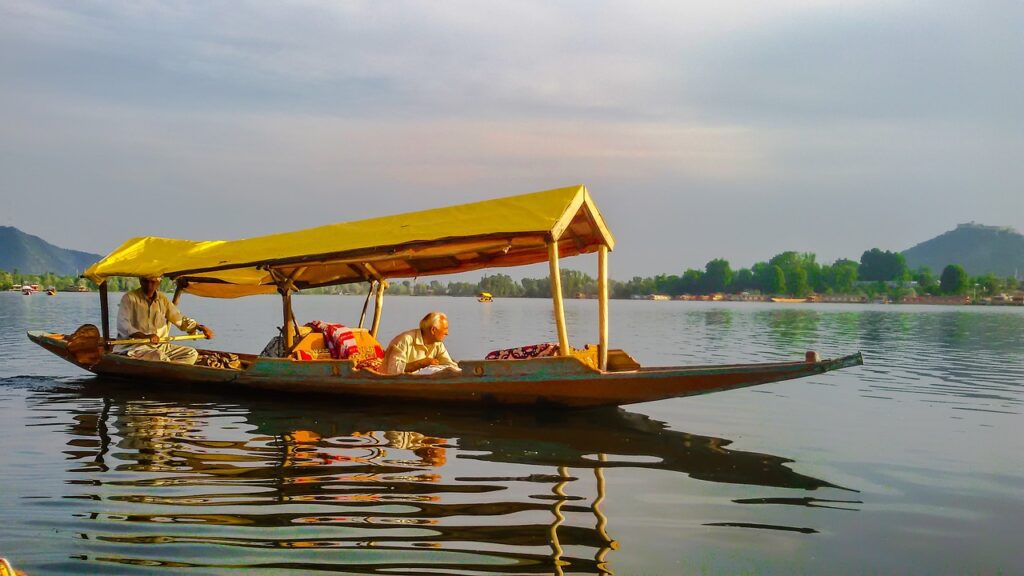 dal, lake, srinagar, kashmir