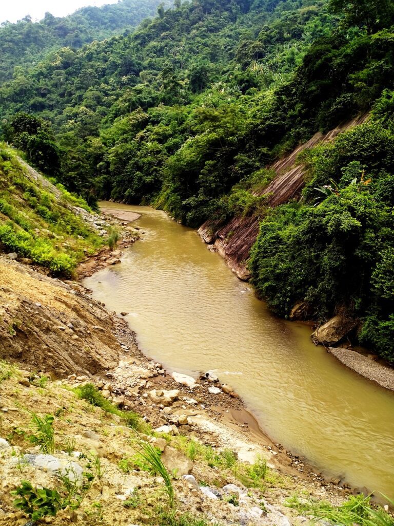 river, stream, nature, Nagaland